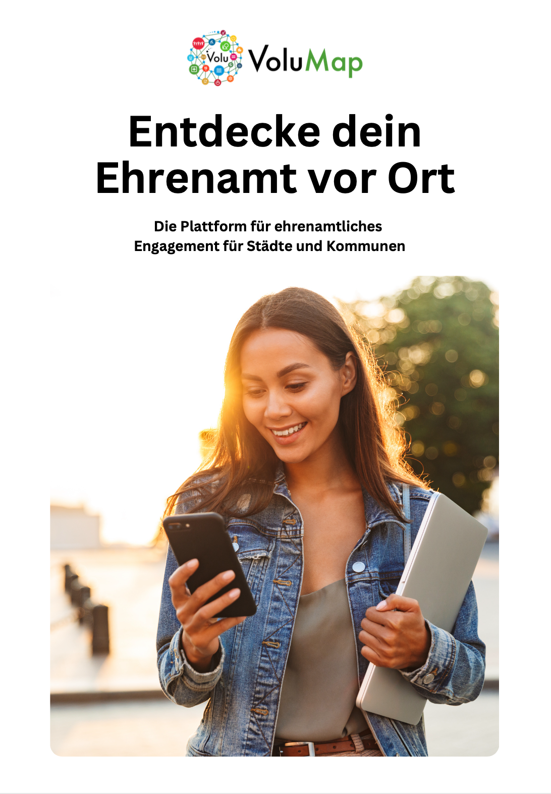 VoluMap Broschüre für Freiwillige
