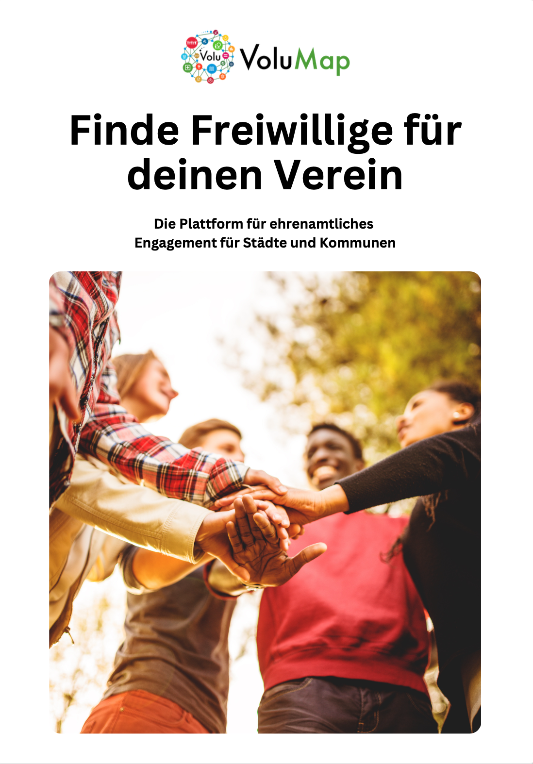 VoluMap Broschüre für Vereine